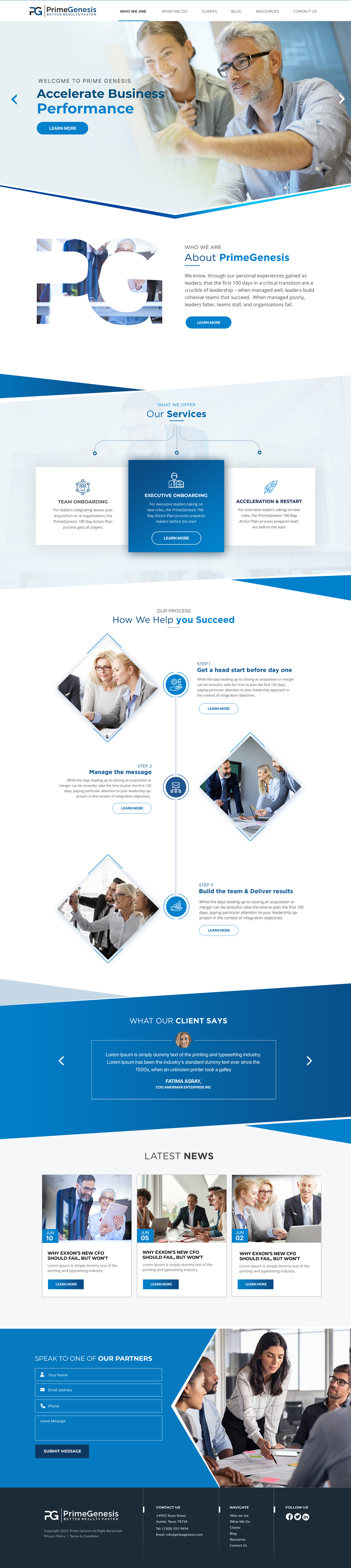 Web Design by Blue Sparrow for this project | Design #27129218