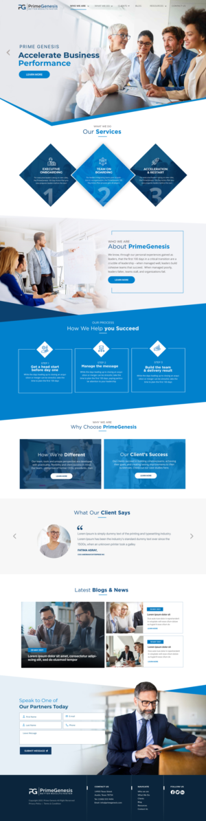 Web Design par Blue Sparrow pour ce projet | Design : #27129357