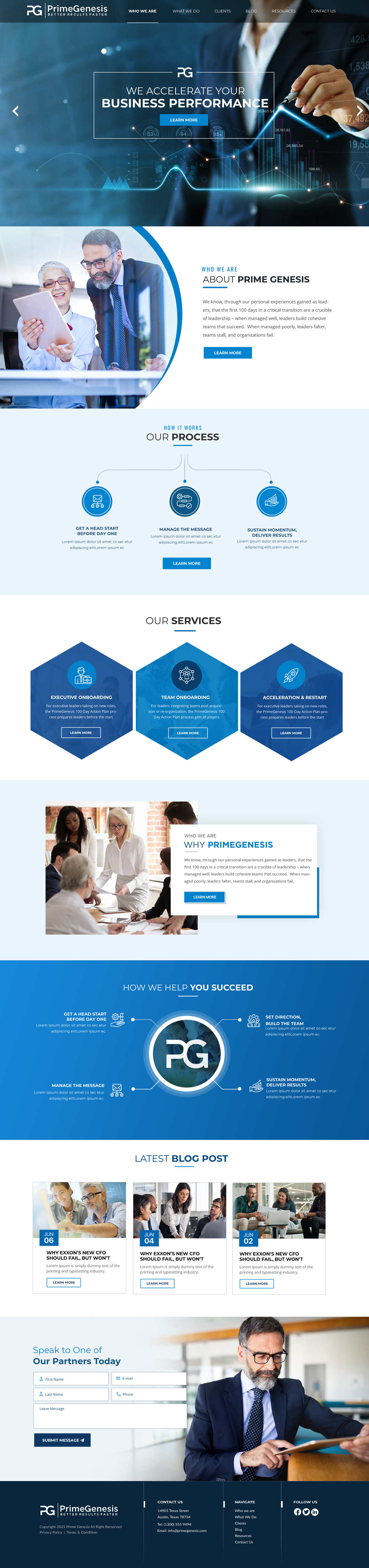 Web Design by Blue Sparrow for this project | Design #27129512