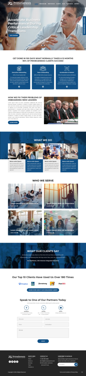 Web Design par pb pour ce projet | Design : #27116496
