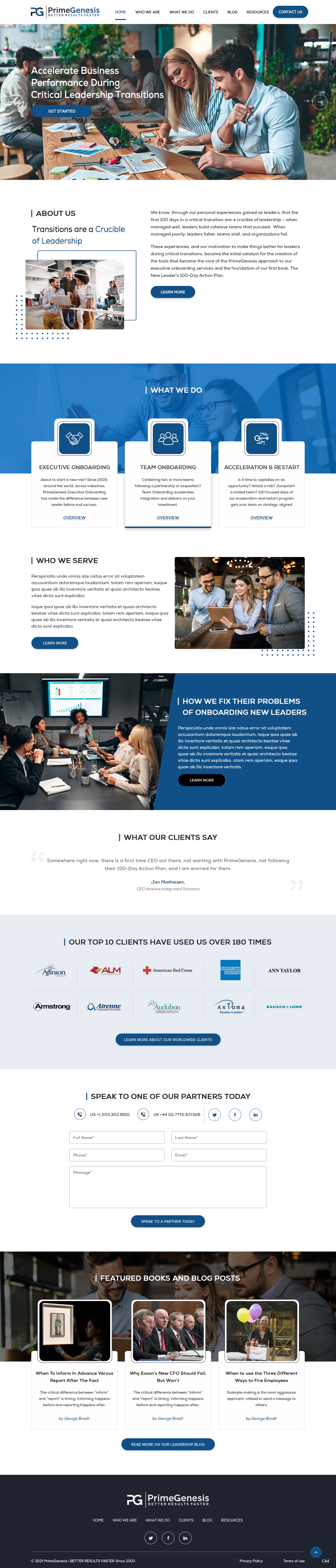 Web Design by pb for this project | Design #27116500