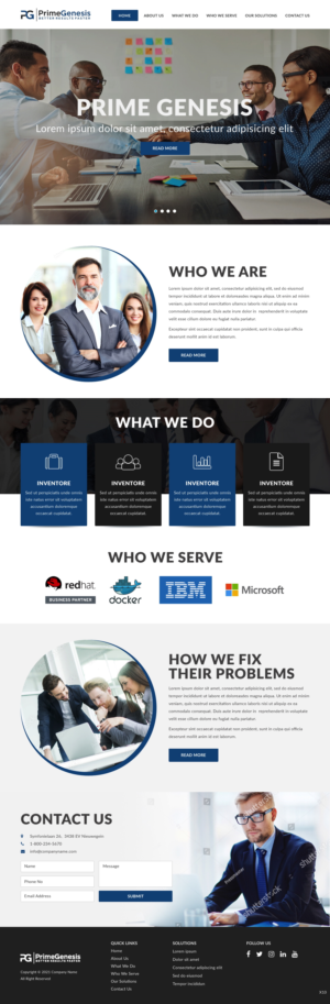 Web Design by pb for this project | Design: #27116502