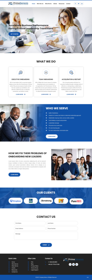 Web Design par pb pour ce projet | Design : #27116503