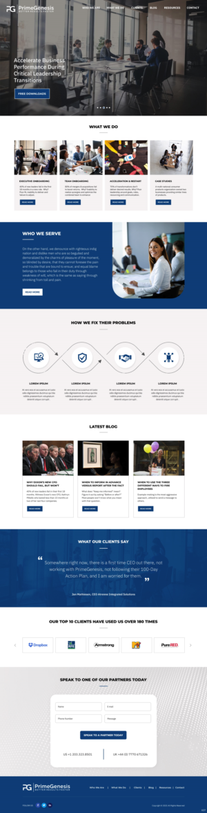 Web Design par pb pour ce projet | Design : #27116504