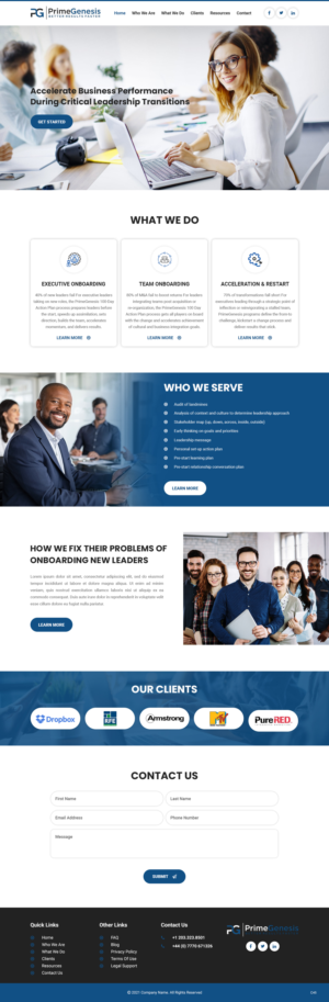 Web Design by pb for this project | Design: #27121789