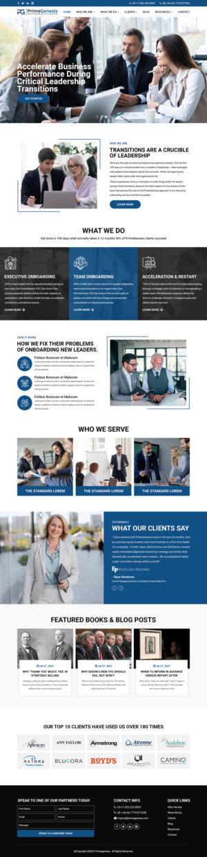 New Corporate website more focused on funnel and great design | Web-Design von Titan Eagle