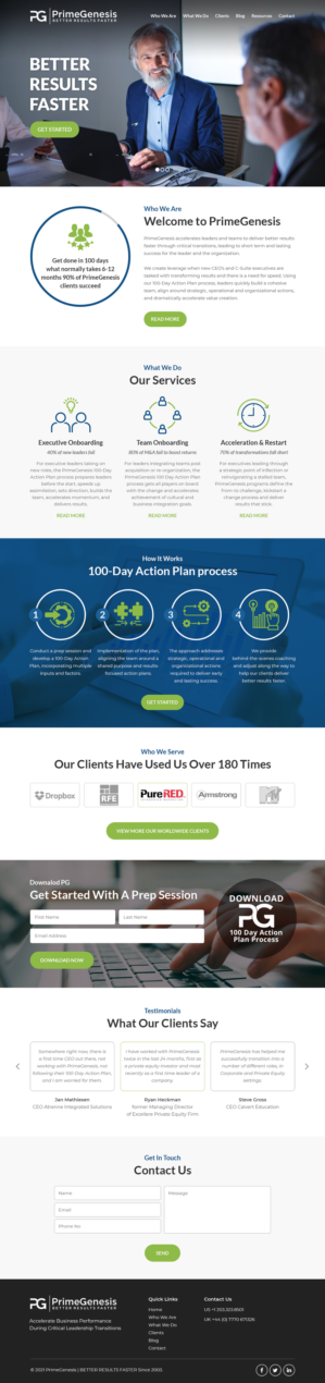 New Corporate website more focused on funnel and great design | Web-Design von Starlyn DS