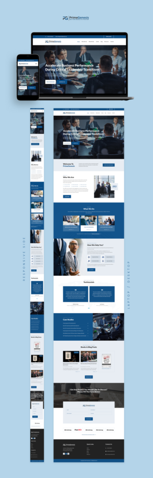 New Corporate website more focused on funnel and great design | Web-Design von PP²