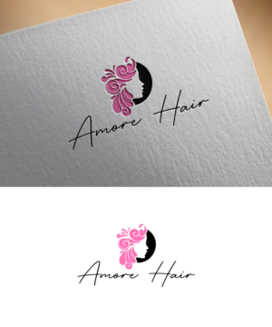 Amore Hair | Logo Design by Mr Line @rt