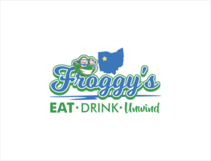 Froggy's at the Lake or just Froggy's....and also Eat | Drink | Unwind or Eat. Drink. Unwind | Logo-Design von BNdesigner