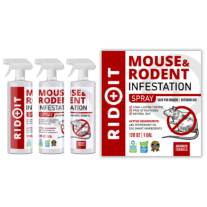 Mouse and Rodent Infestation Spray | Packaging Design by RenCan