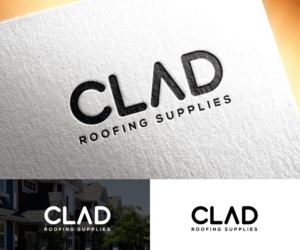Clad - Roofing Supplies | Logo Design by step forward 2