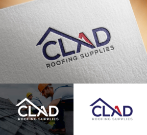 Clad - Roofing Supplies | Logo Design by Dot Design 3