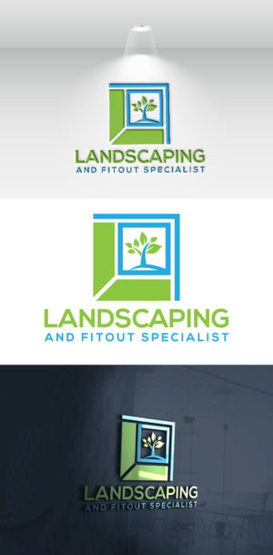 Landscaping and Fitout Specialist | Logo Design by akterkhadijars