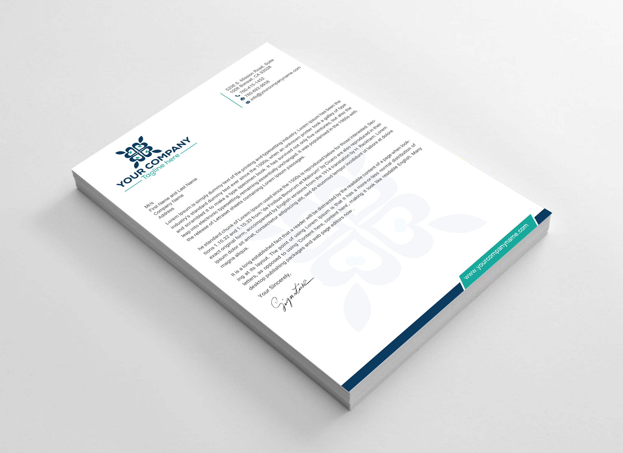 Letterhead Design by Uttom 2 for this project | Design #27119888