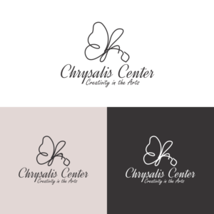 Logo Design by mr.yasmine for The Chrysalis Center for Creativity in the Arts | Design: #27116960