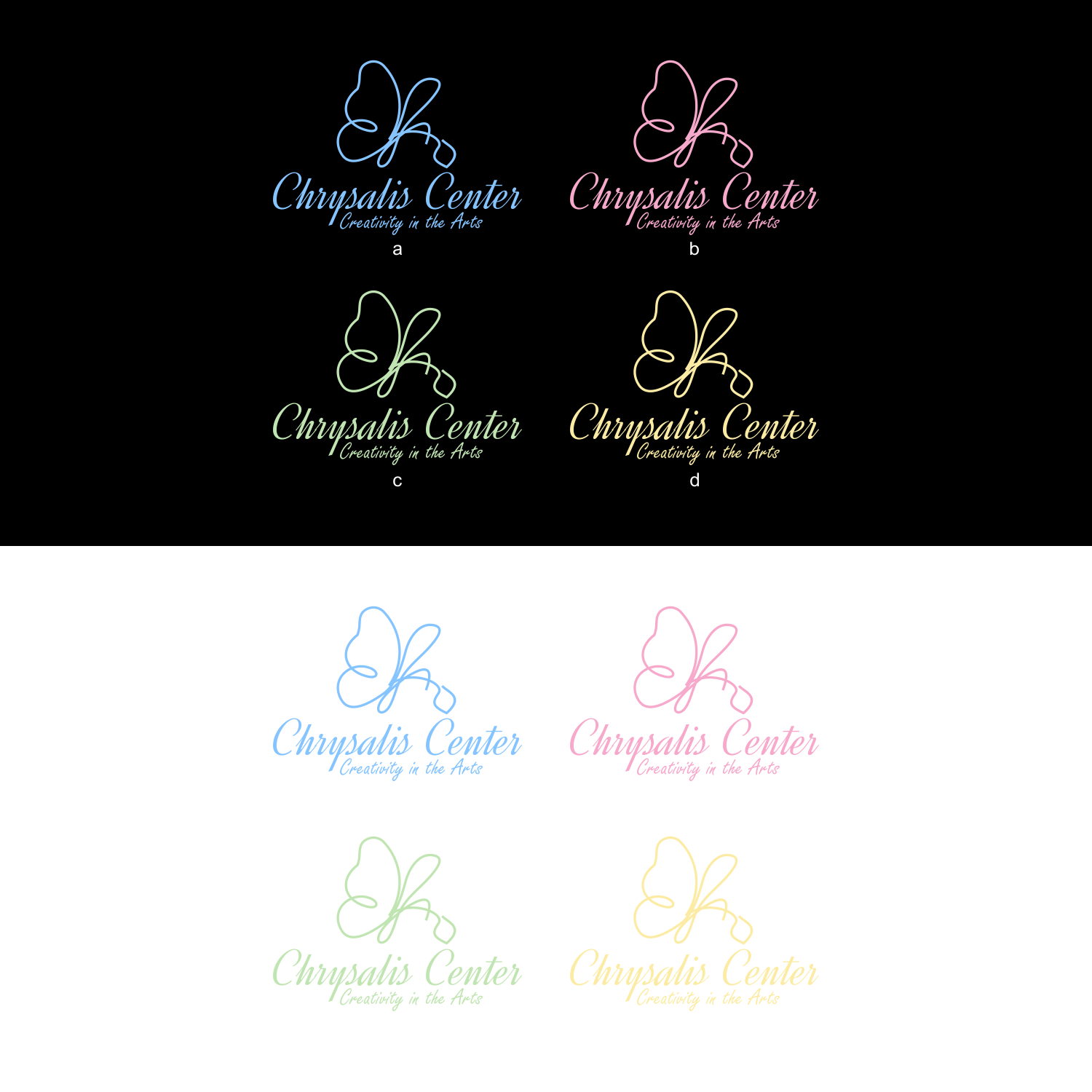 Diseño de Logo por mr.yasmine para The Chrysalis Center for Creativity in the Arts | Diseño #27121821