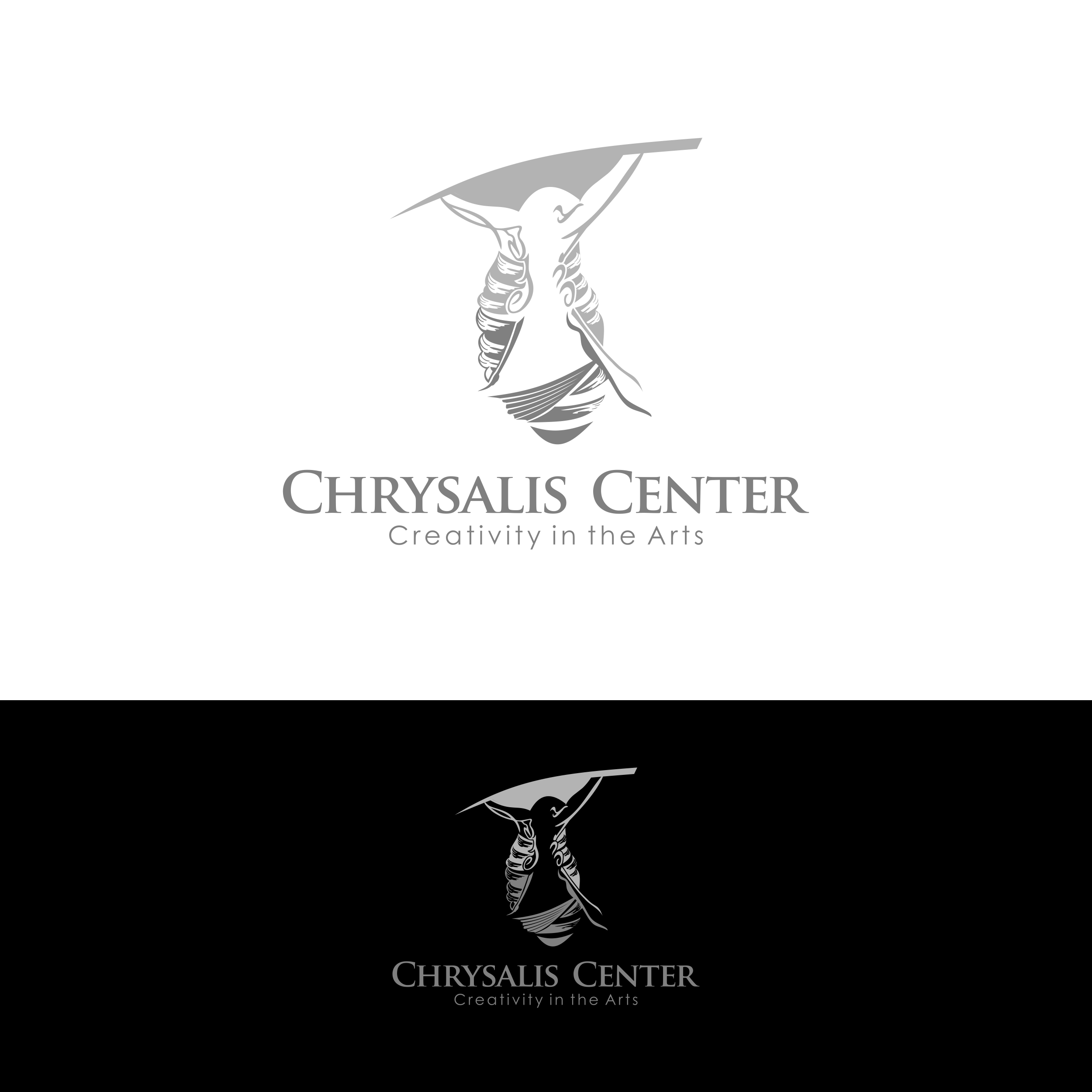 Logo Design by luckdesign for The Chrysalis Center for Creativity in the Arts | Design #27117957