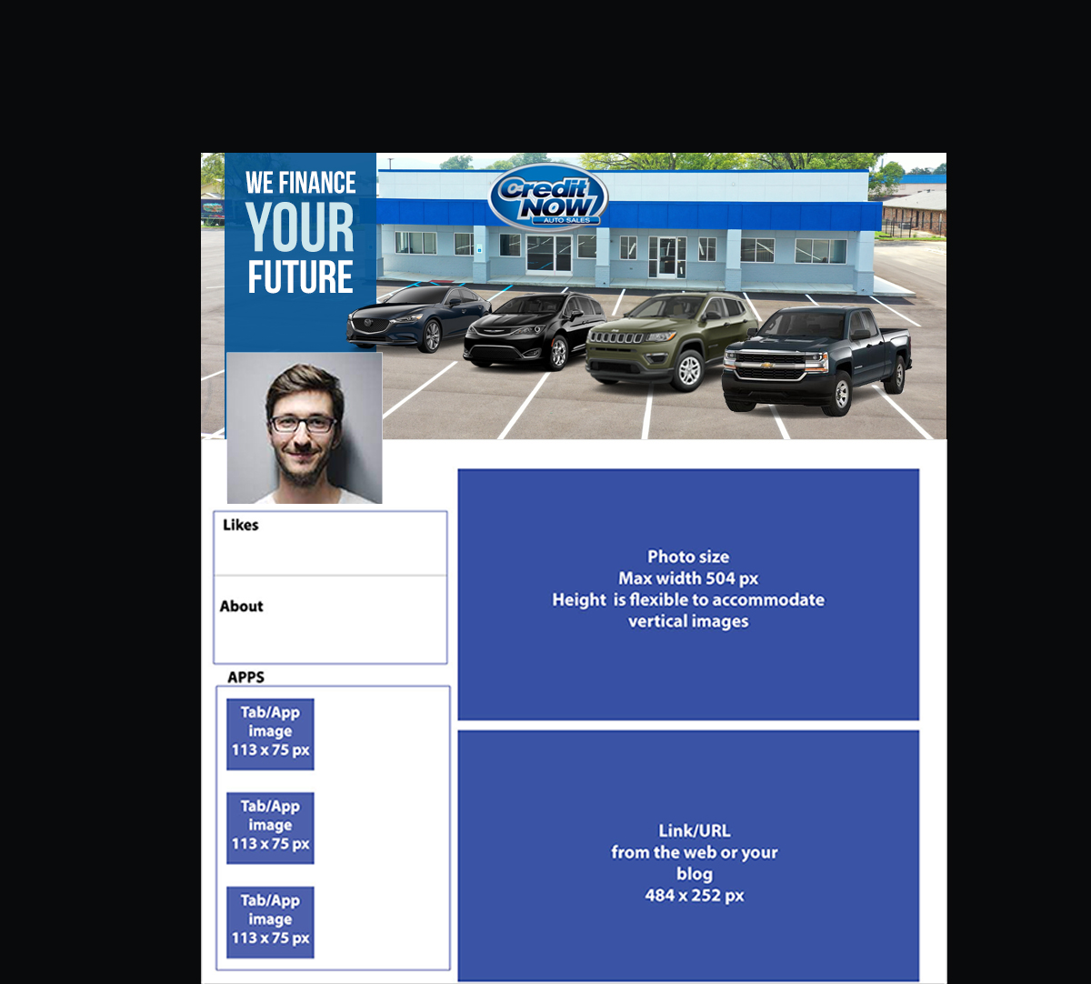 Graphic Design by Creations Box 2015 for Credit Now Auto Sales  | Design #27121994
