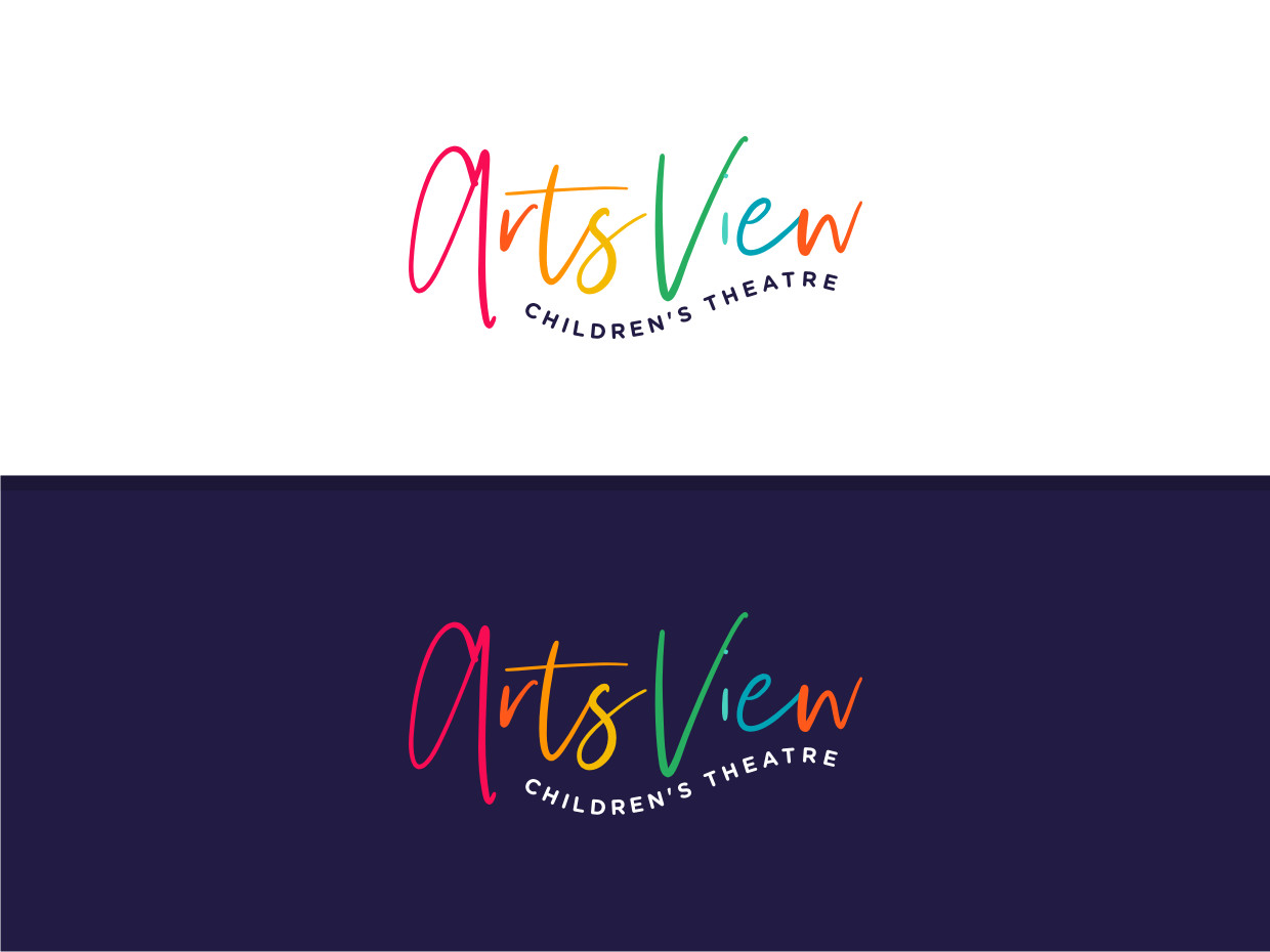 Logo Design by Atvento Graphics for ArtsView Children's Theatre | Design #27124669