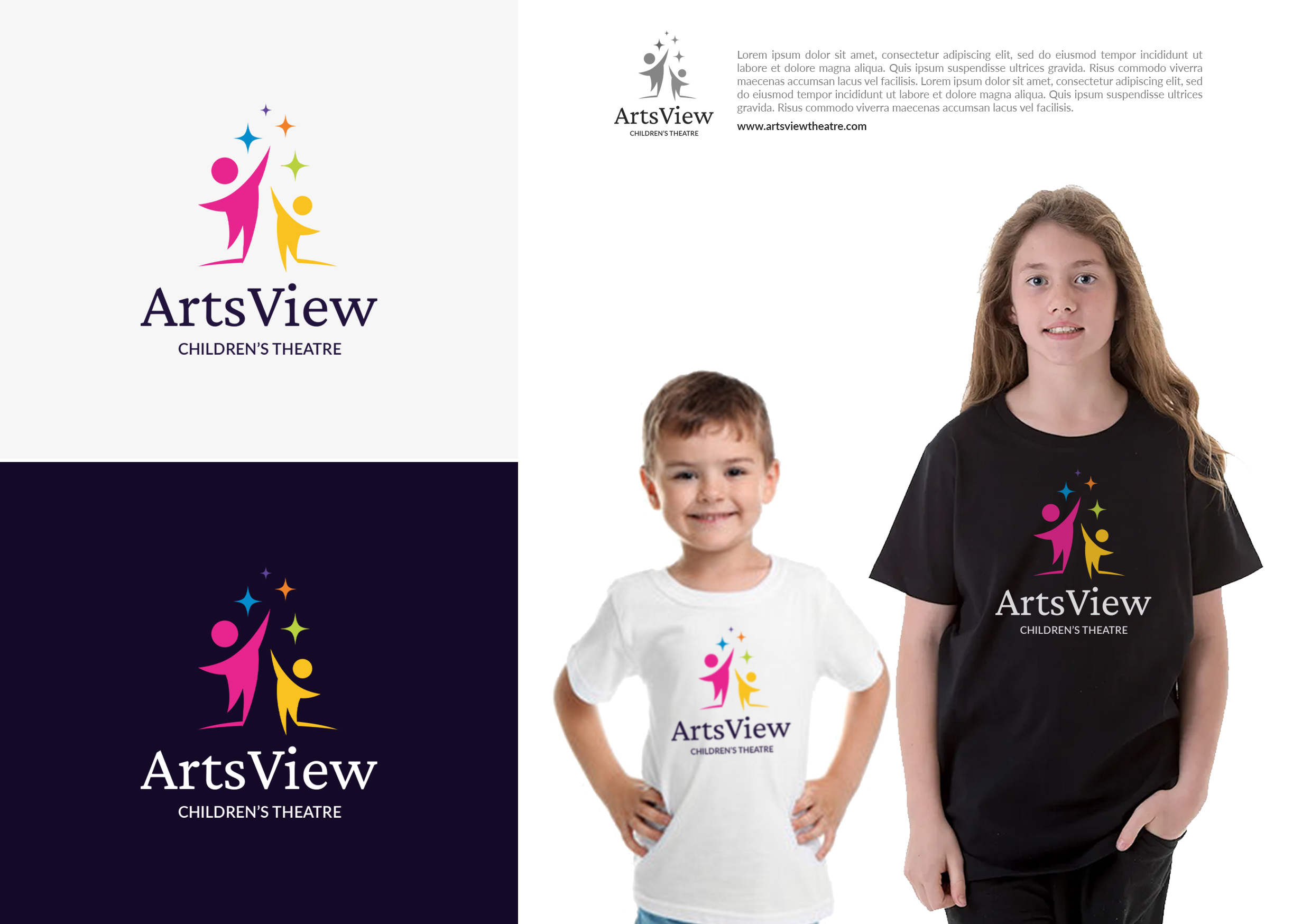 Design de Logo par christianpoetoe pour ArtsView Children's Theatre | Design #27118844