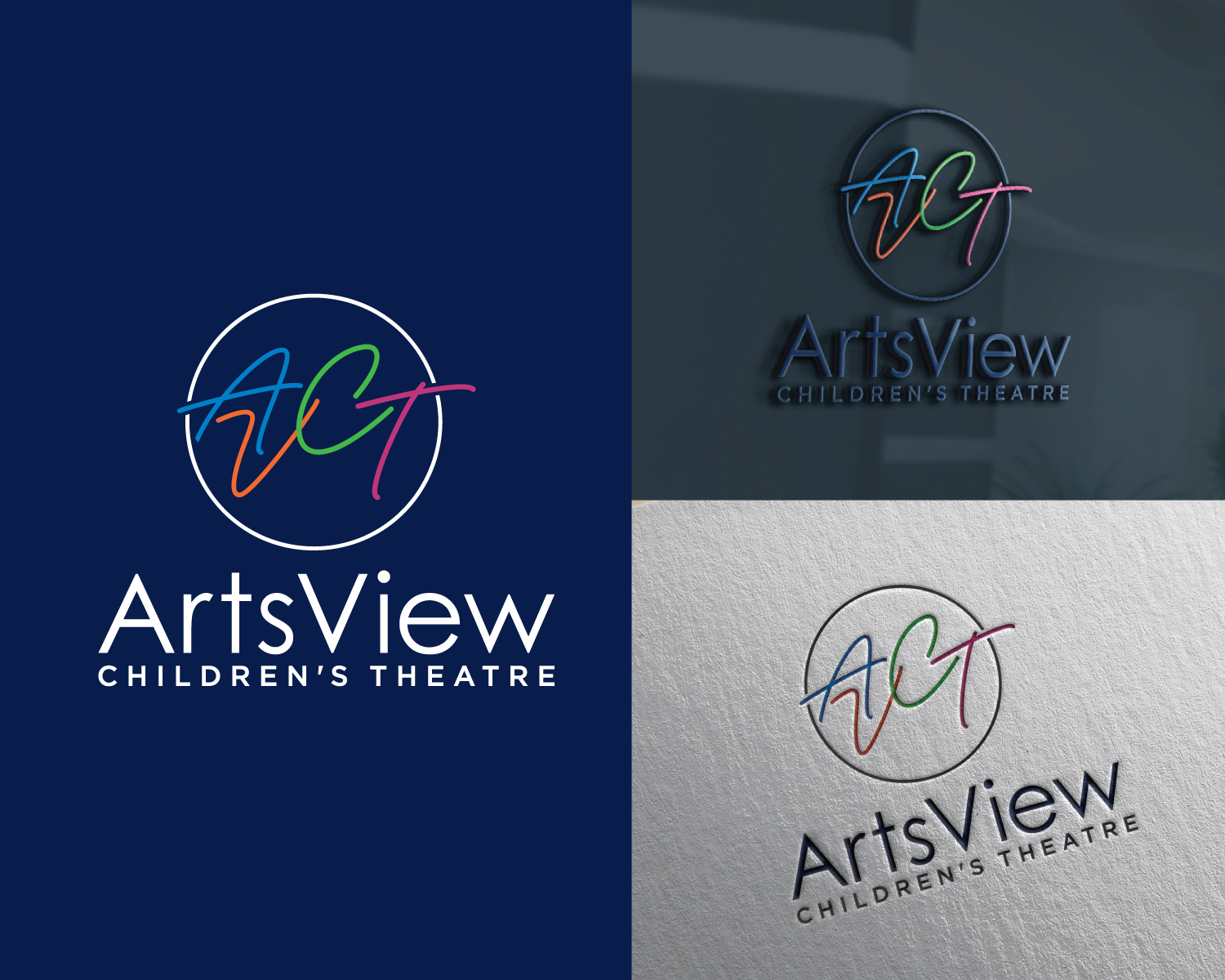 Logo Design by Atec for ArtsView Children's Theatre | Design #27120688
