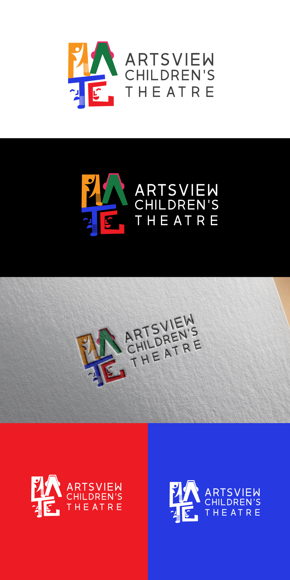 Design de Logo par Classy Custom pour ArtsView Children's Theatre | Design #27122584