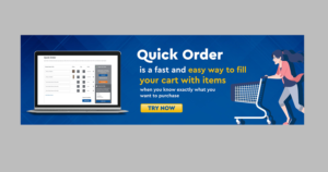 Quick Order Banner Design | Graphic Design by ecorokerz