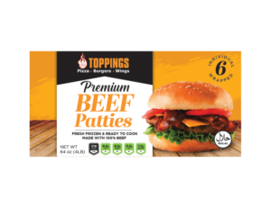 Fresh new and cool frozen burger box! Come be a part of an amazing project! | Design Emballage par Priyo Subarkah