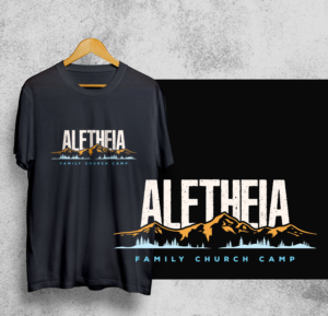 Family Church Camp  - Aletheia Christian Fellowship | Design de T-shirt par Graphic Storm