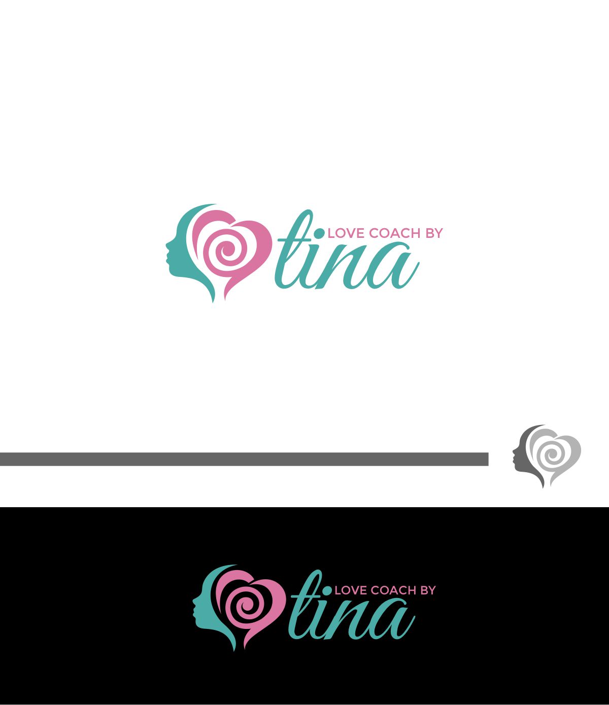 Logo Design by Fat Bat Man for Love Coach by Tina | Design #27120105