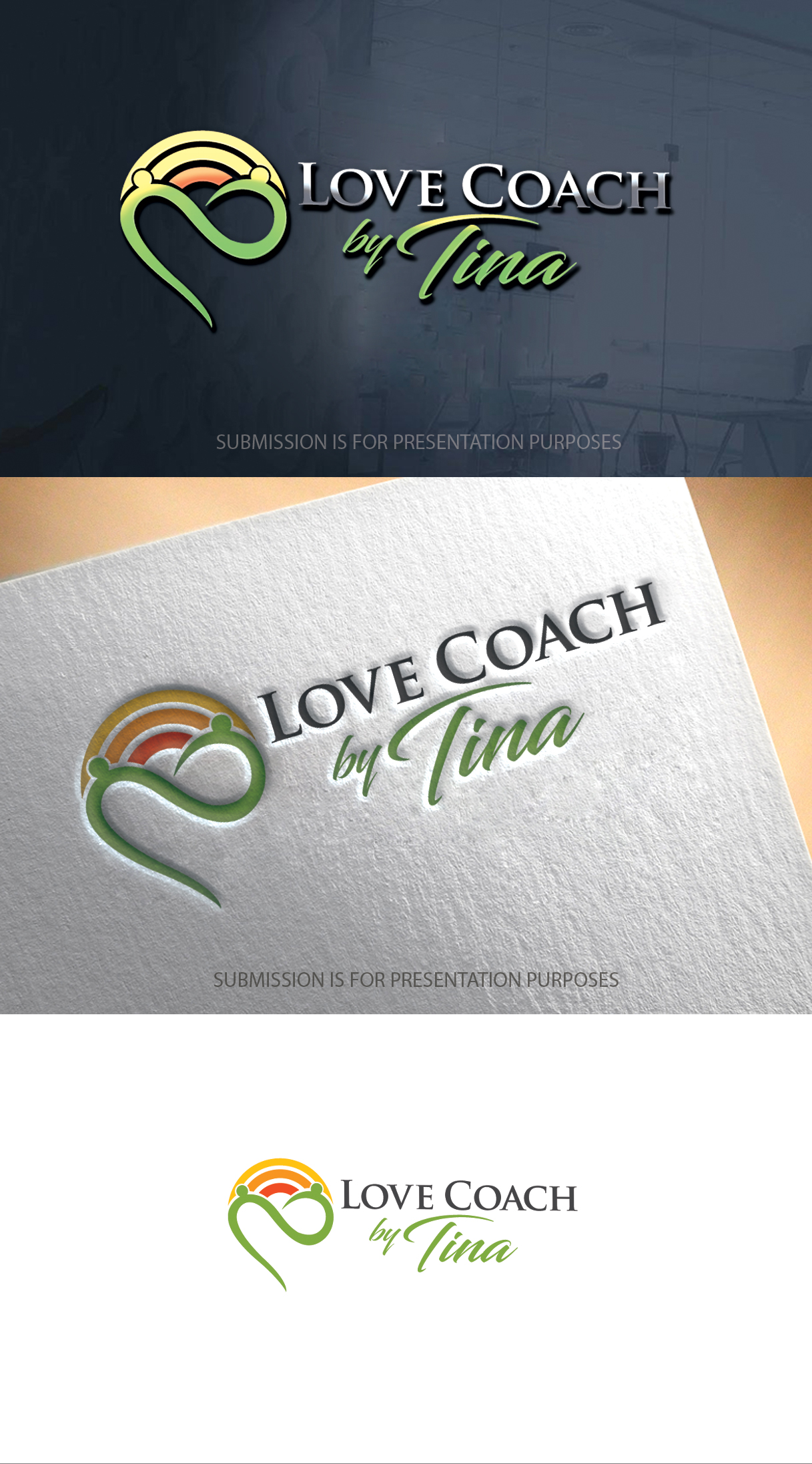 Diseño de Logo por graphicevolution para Love Coach by Tina | Diseño #27120816