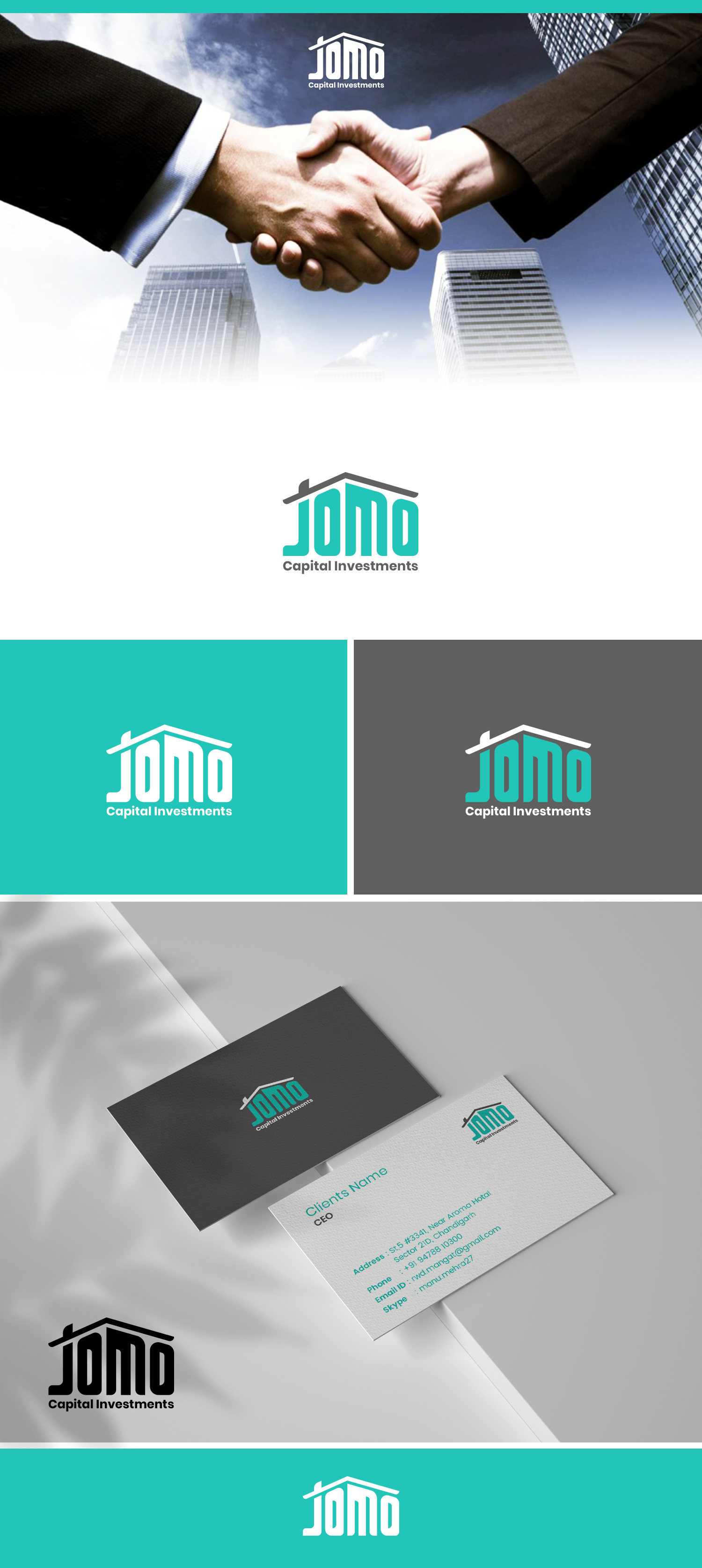 Logo Design by Logo Xtudio for JOMO Capital Investments  | Design #27126804