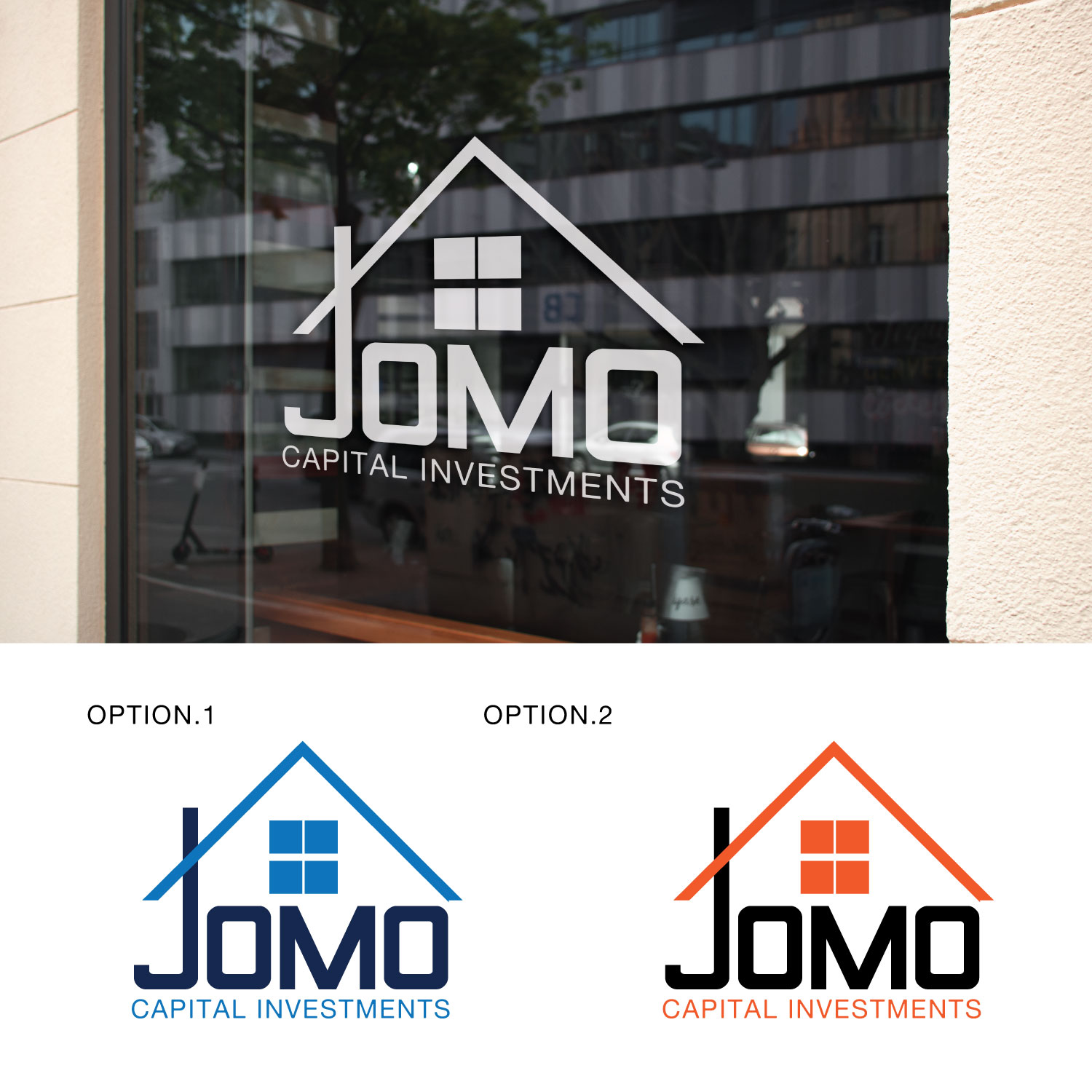 Logo Design by u2square for JOMO Capital Investments  | Design #27127667