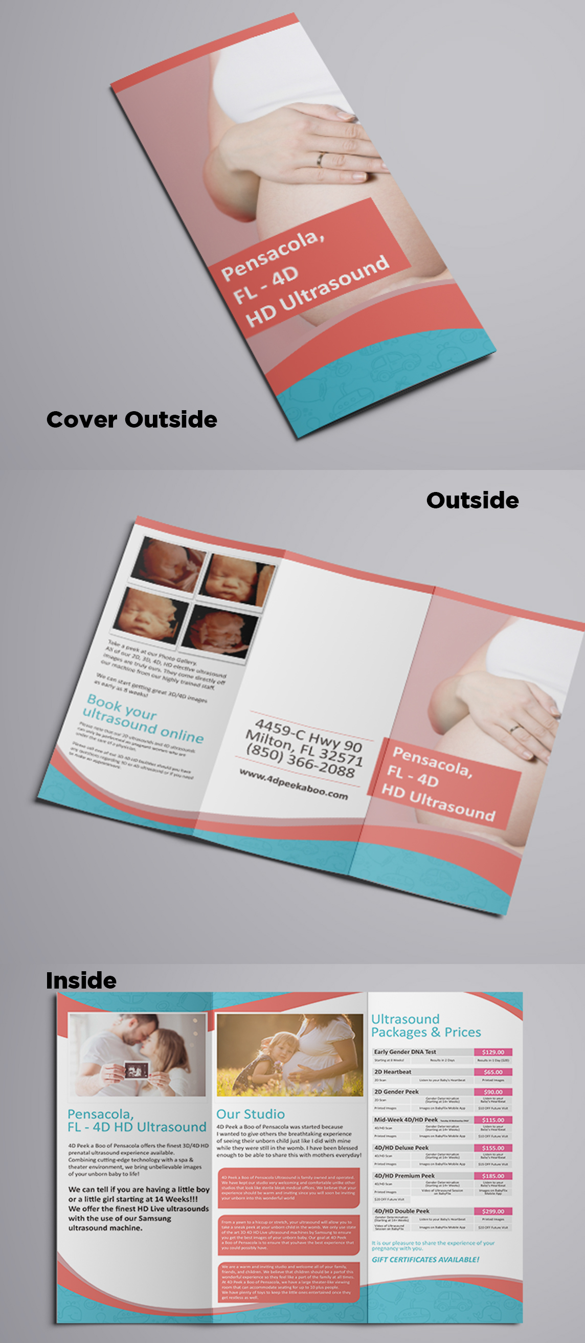 Design de Brochure par yganess pour 4D Peek a Boo of Pace  | Design #27124224