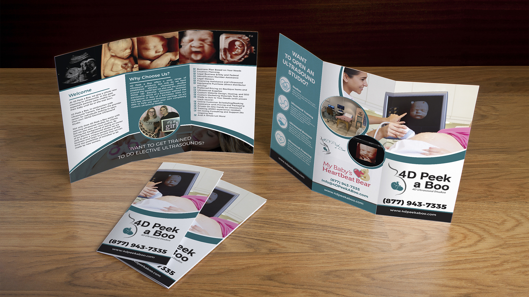 Design de Brochure par Deziners Zone pour 4D Peek a Boo of Pace  | Design #27121618