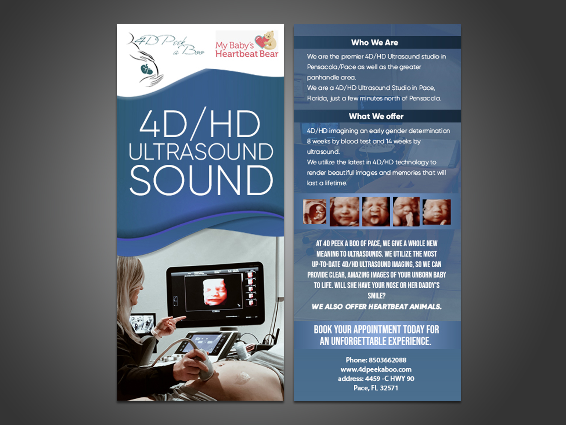 Brochure Design by aj for 4D Peek a Boo of Pace  | Design #27138023