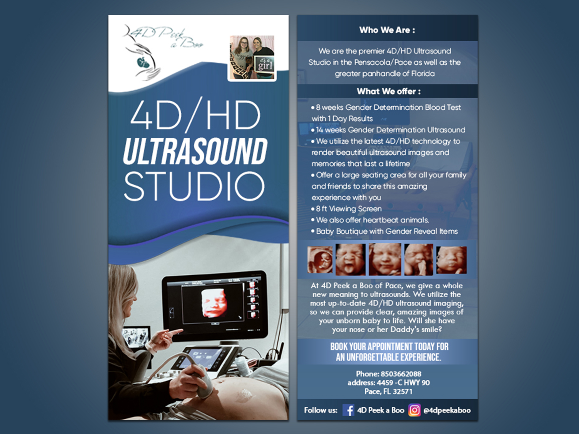 Brochure Design by aj for 4D Peek a Boo of Pace  | Design: #27145891