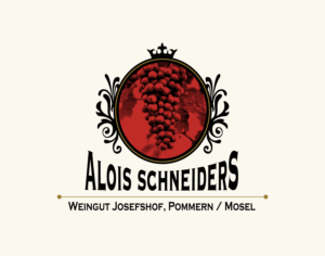 Alois Schneiders - Weingut Josefshof, Pommern/Mosel | Logo Design by Al Pech