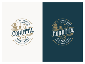 Cohutta Distillery | Diseño de Logo por wonderland