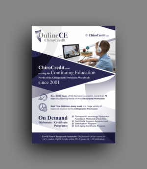 ChiroCredit full page advertisement | Diseño de Flyer por ecorokerz