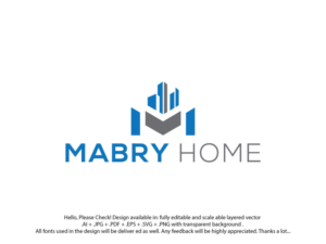 Mabry Home | Logo Design by MagicMan 3