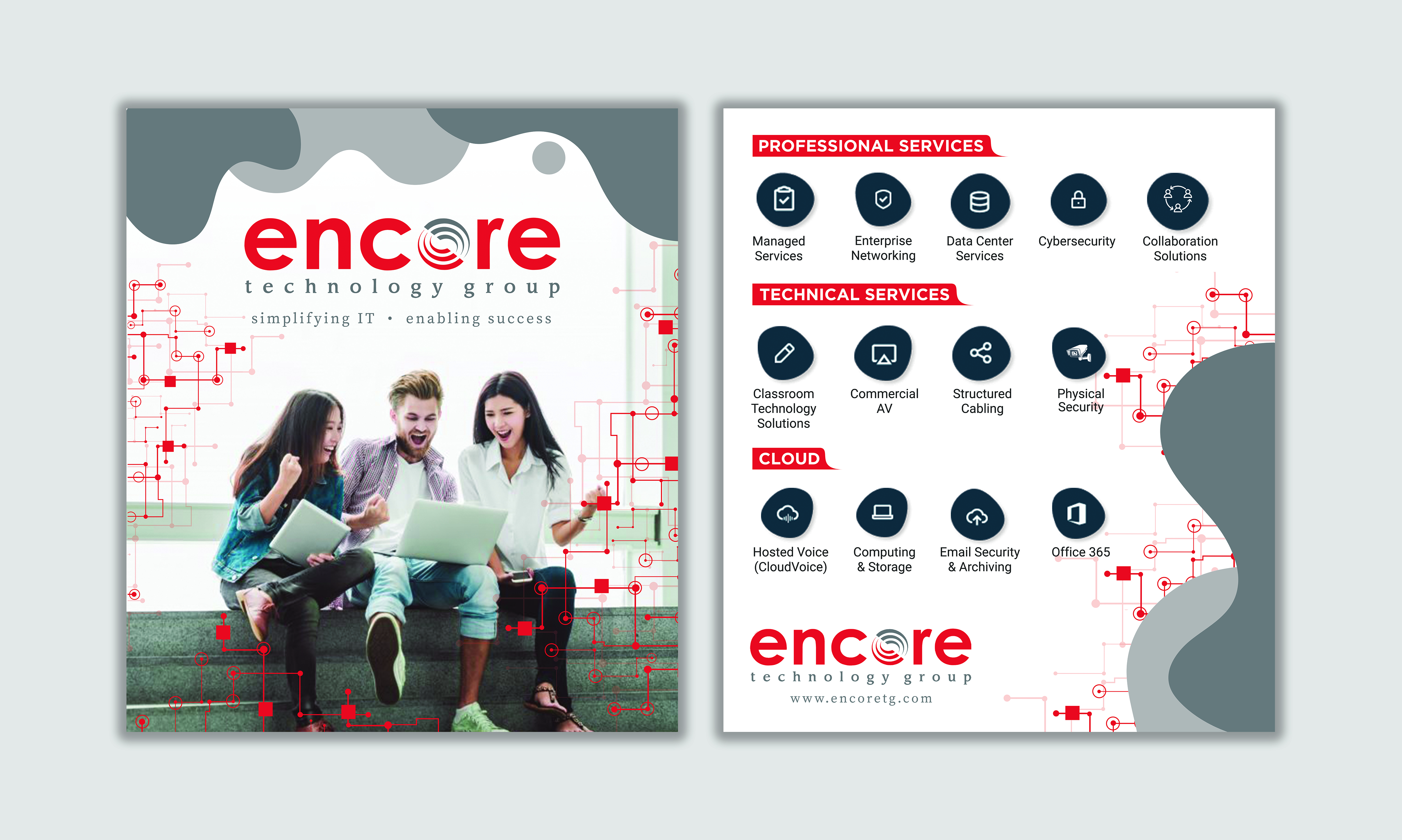 Trade Show Booth Design by Creative Dodo for Encore Technology Group | Design: #27134107