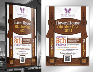 Haven House Oktoberfest 2021 | Poster-Design von SAI DESIGNS