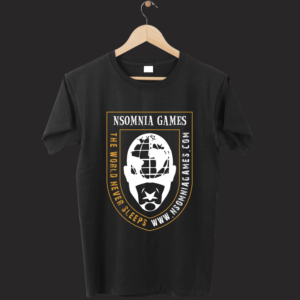 Nsomnia Games Tee | T-Shirt-Design von O_O NIZAL O_O