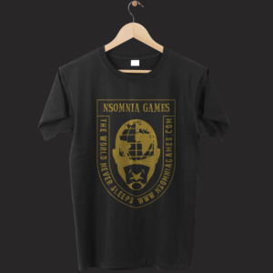 Diseño de Camiseta por O_O NIZAL O_O para Nsomnia Games LLC | Diseño: #27127541