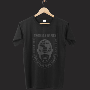 Diseño de Camiseta por O_O NIZAL O_O para Nsomnia Games LLC | Diseño: #27127543