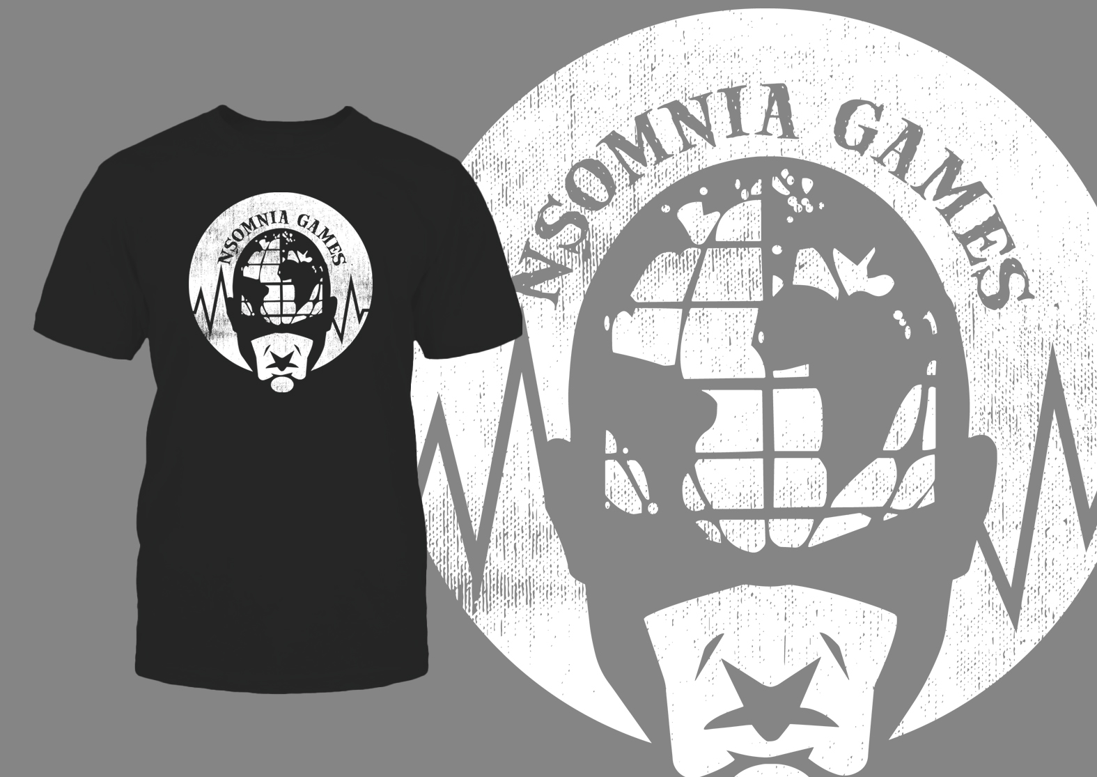 Diseño de Camiseta por BLESS-IDN para Nsomnia Games LLC | Diseño #27124791