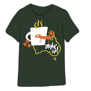 T-Shirt-Design von DesignsByAidan für Golden Gecko Coffee | Design #27152420