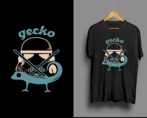 T-shirt Design by RubelRir for Golden Gecko Coffee | Design: #27142816
